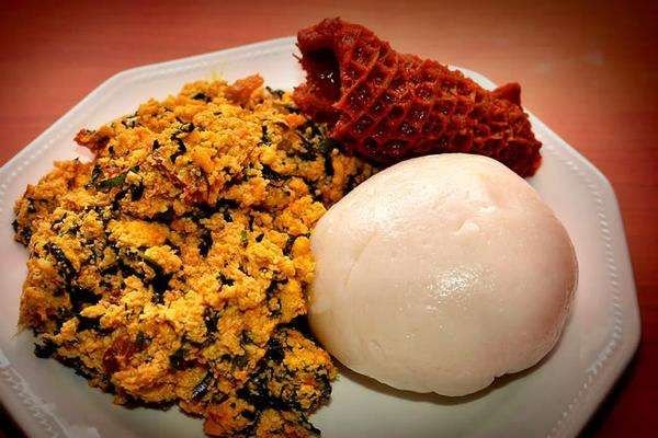 Colourful West African spices and ingredients