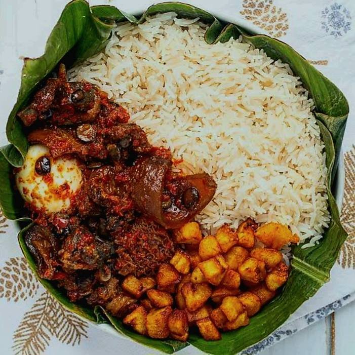 Ofada Rice & Designer Stew